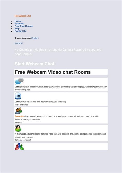 cam nud|CamVoice Video Chat Rooms